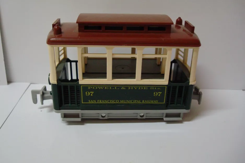 Model tram: Since Cable Car nr. 97
 (1980)