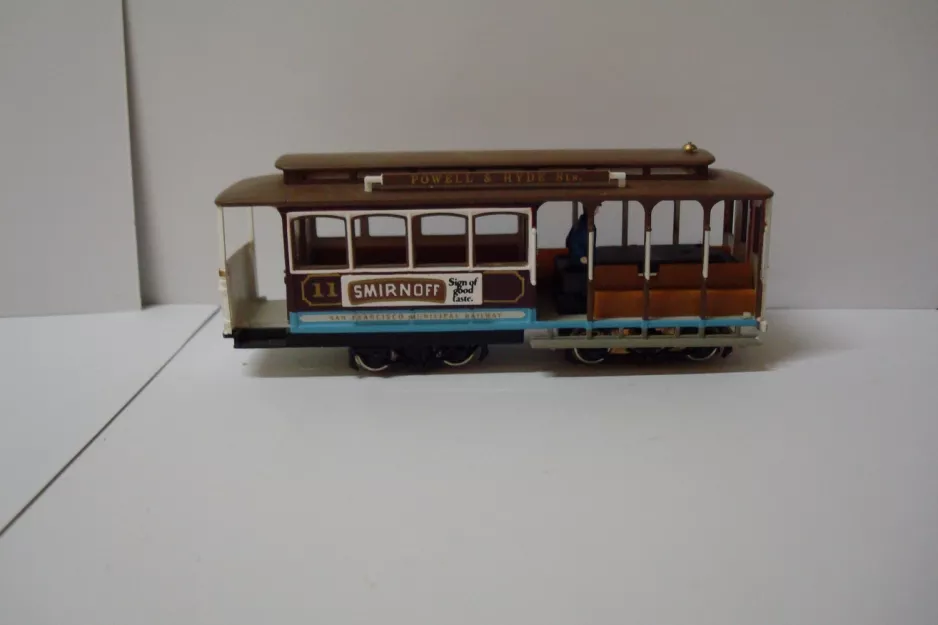 Model tram: since Smirnoff Sign of good taste
 (2000)