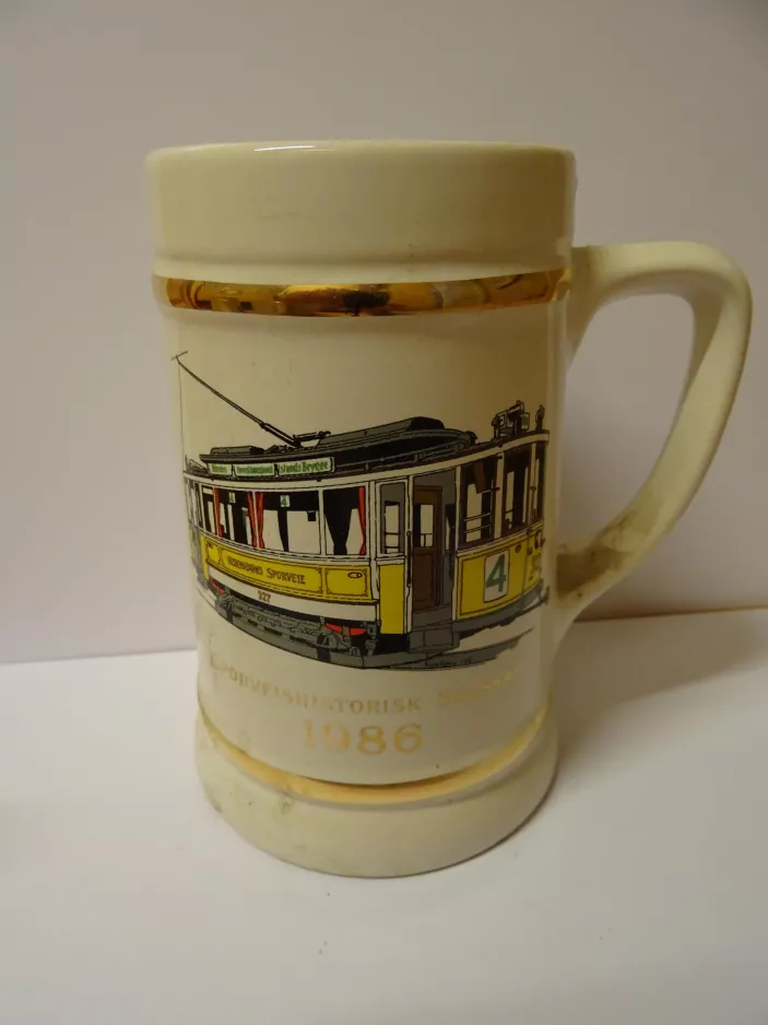 Mug: Copenhagen railcar 327 (1986)
