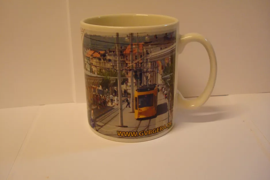 Mug: Gera tram line 1 (2014)