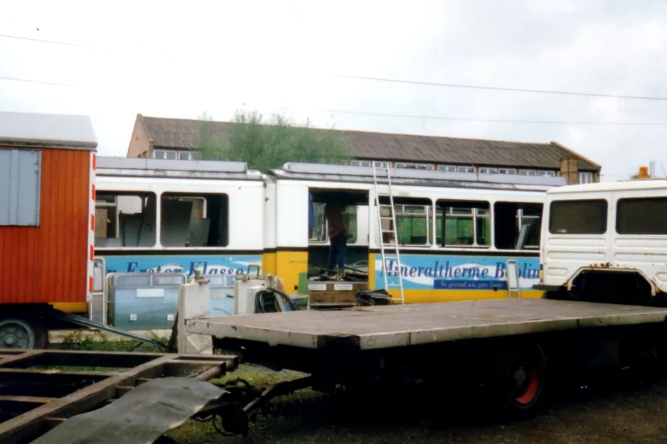 Nordhausen at the depot Straßenbahndepot Grimmelallee (1993)