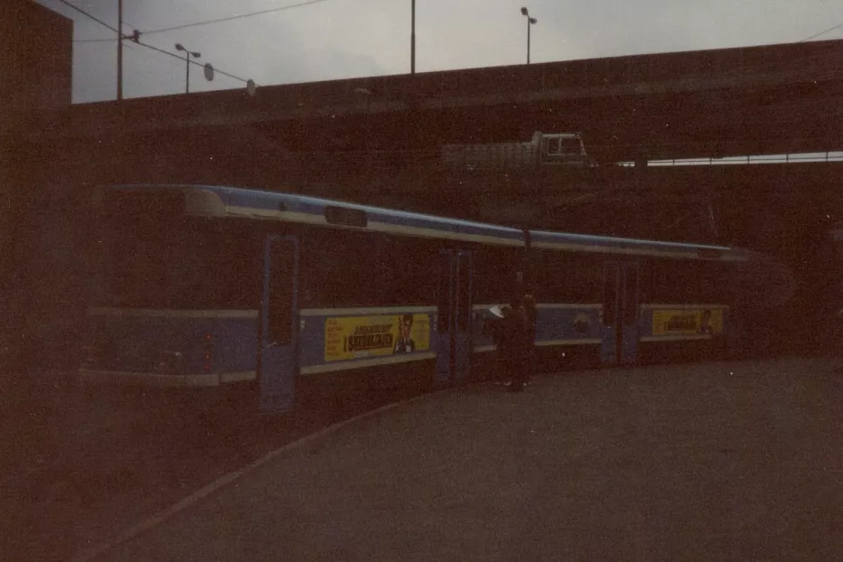 Oslo tram line 19 at Sinsen (1987)