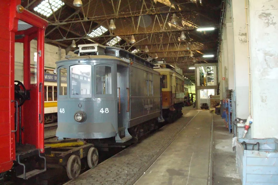 Porto service vehicle 48 at Massarelos (2008)