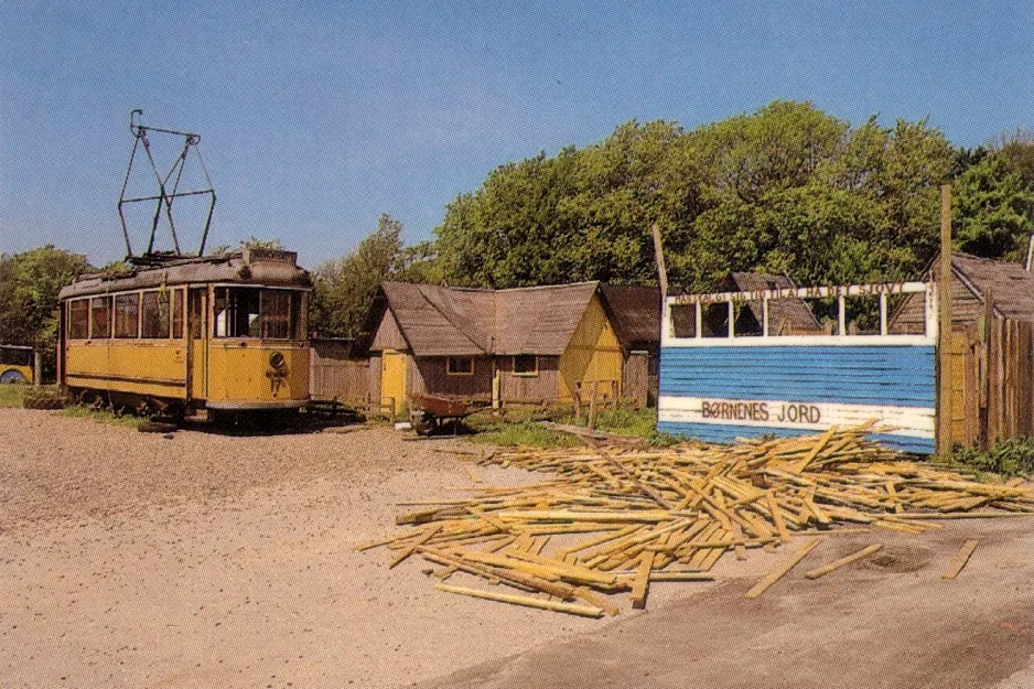 Postcard: Aarhus railcar 17 in Børnenes Jord (1973-1976)