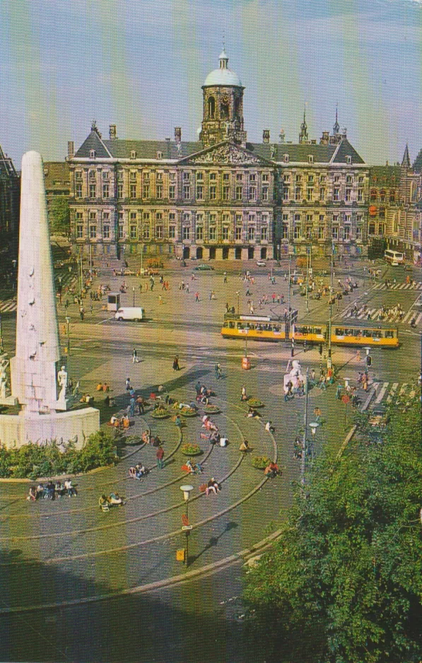 Postcard: Amsterdam on Dam (1974)