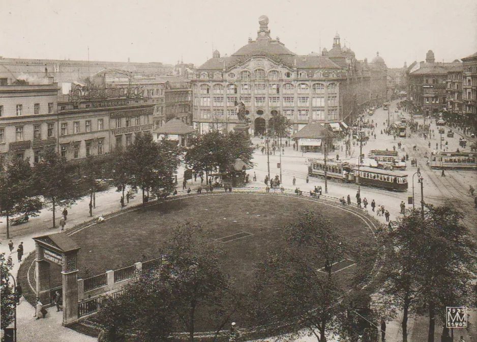 Postcard: Berlin on Alexanderplatz (1925)