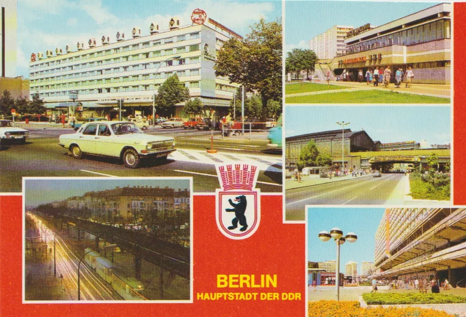 Postcard: Berlin on Schönhauser Allee (1980)
