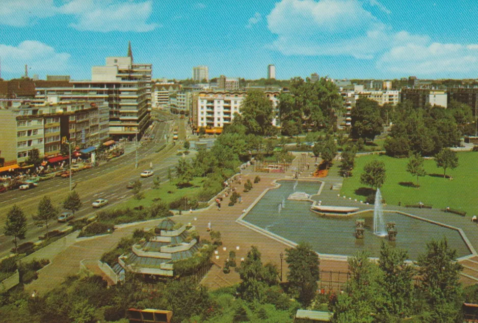 Postcard: Braunschweig near Rathaus (1978)