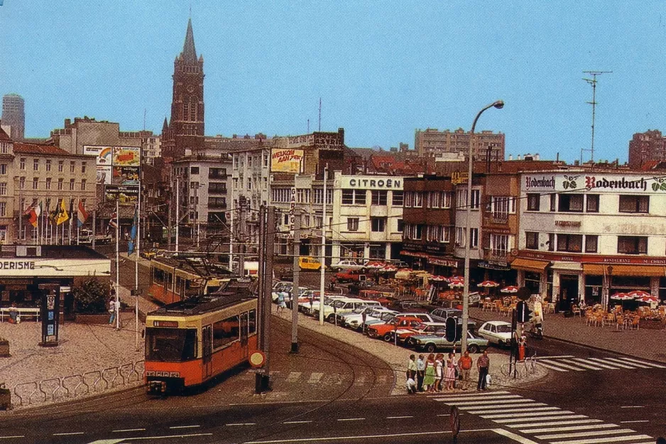 Postcard: Brussels De Kusttram at Blankenberge (1982)