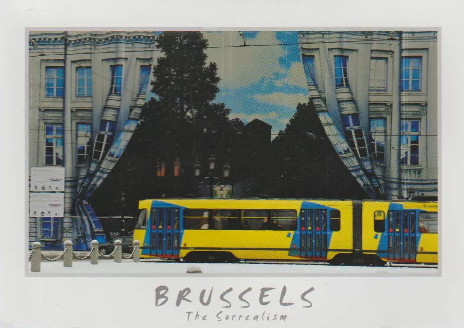 Postcard: Brussels on La Place Royale/Het Koningsplein (2010)
