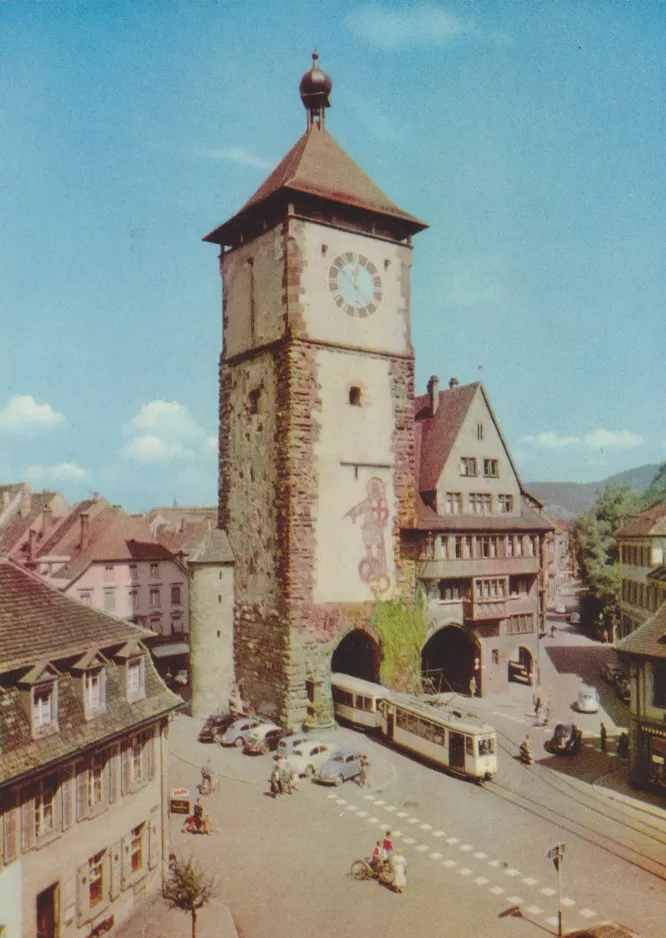 Postcard: Freiburg im Breisgau in Schwabentor (1965)