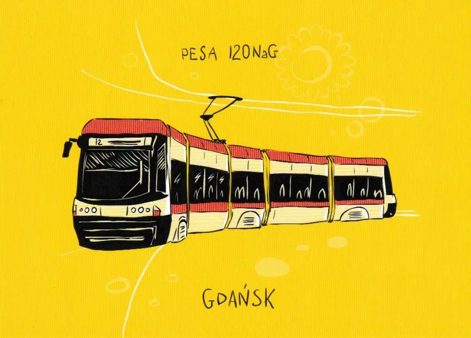 Postcard: Gdańsk PESA 120NaG (2024)