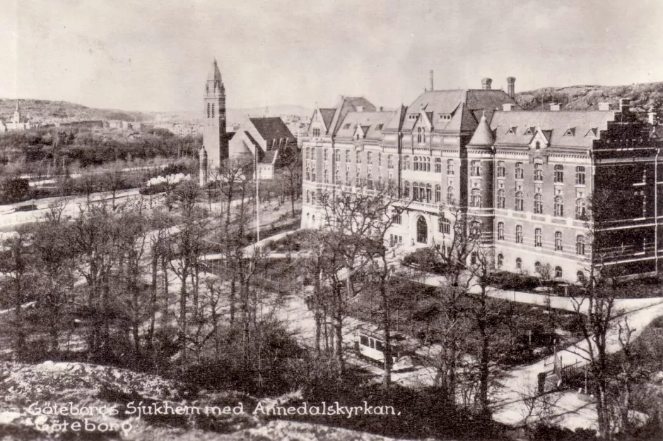 Postcard: Gothenburg on Per Dubbsgatan (1909-1911)