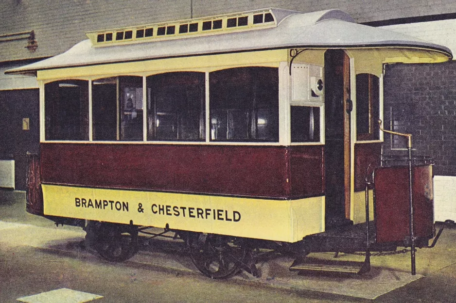 Postcard: London horse tram (1960)