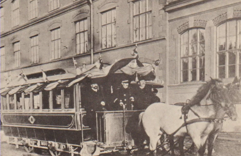Postcard: Stockholm in Gamla Stan (1905)
