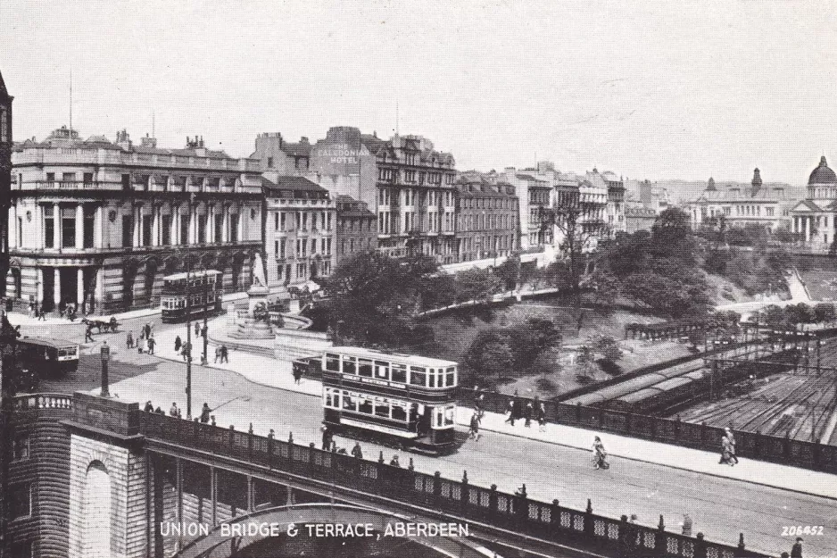 Postcard: Union Bridge & Terrace, Aberdeen
 (1900)