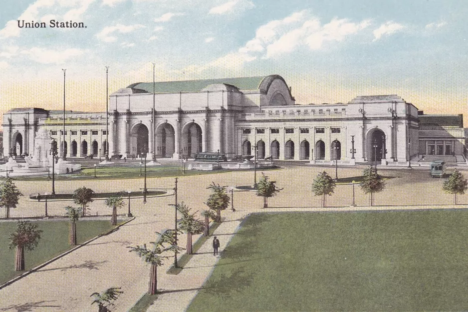 Postcard: Washington, D.C. near Union Station (1889)