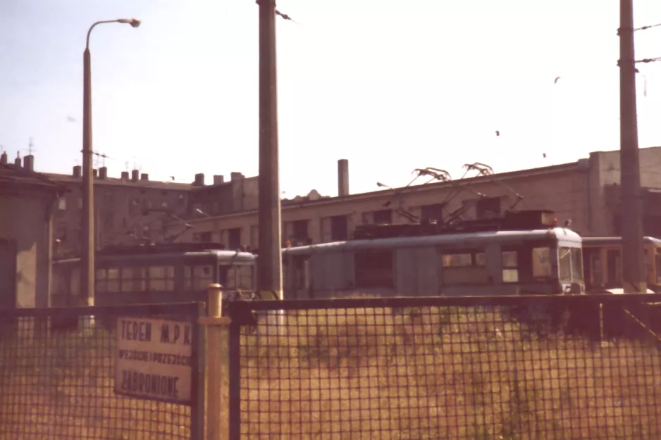 Poznań snowplow at Madalińskiego (1984)