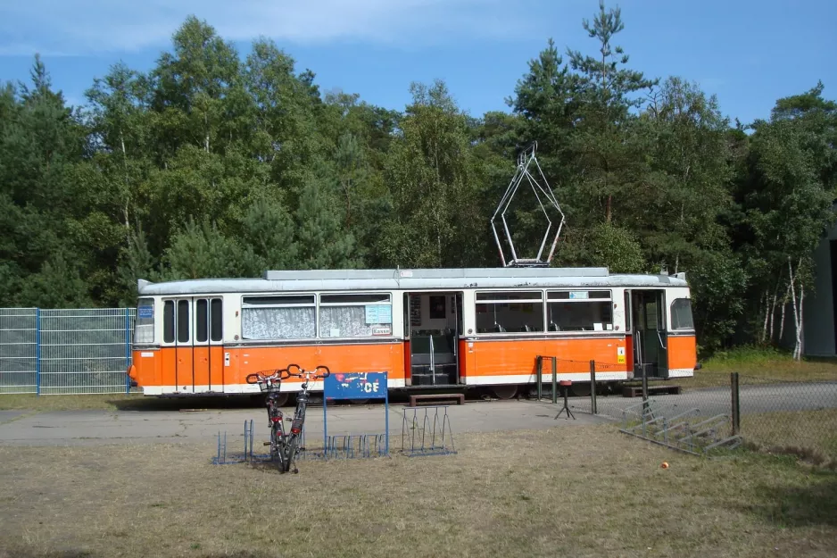 Prora, Rügen railcar 218 036-7 outside Oldtimer Museum (2010)