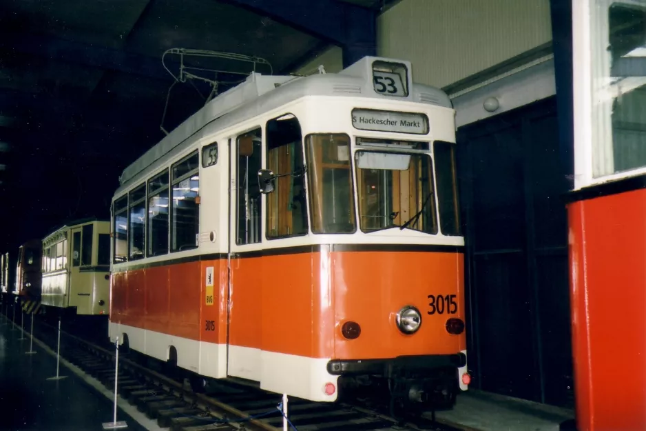 Prora, Rügen railcar 3015 in Oldtimer Museum (2006)