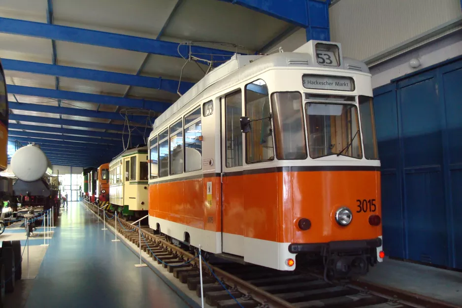 Prora, Rügen railcar 3015 in Oldtimer Museum (2015)