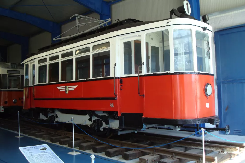 Prora, Rügen railcar 48 in Oldtimer Museum (2015)