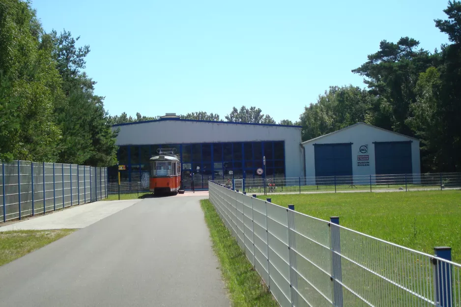 Prora, Rügen the entrance to Oldtimer Museum Rügen (2015)