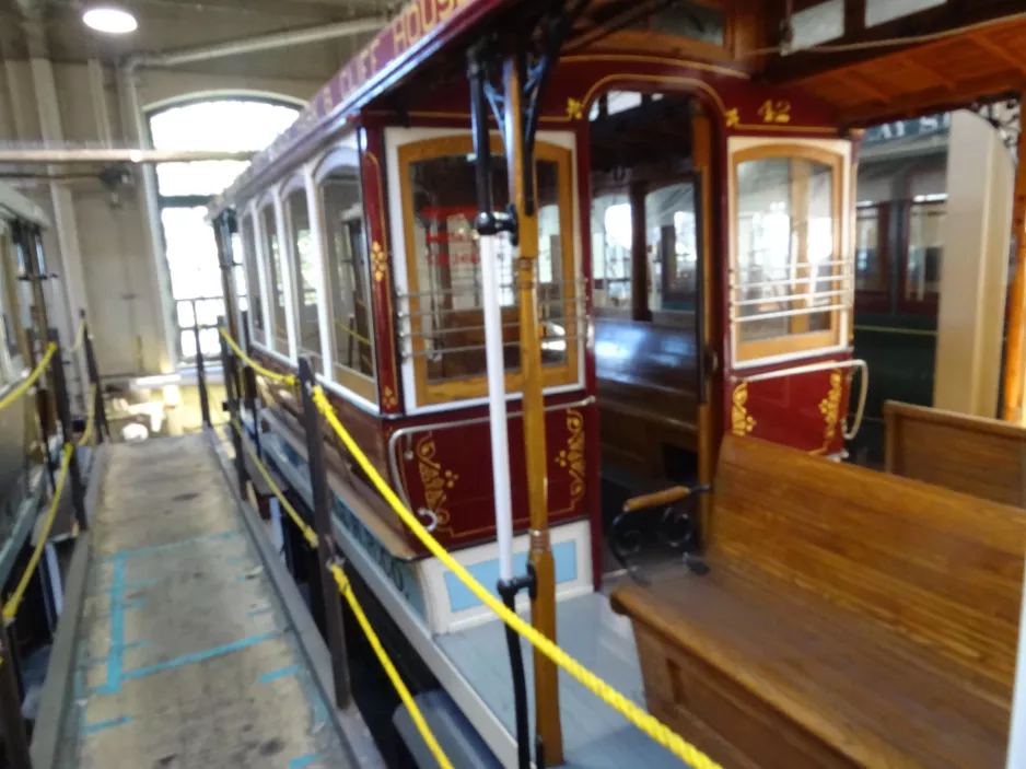 San Francisco cable car 42 inside the depot San Francisco Cable Car (2023)