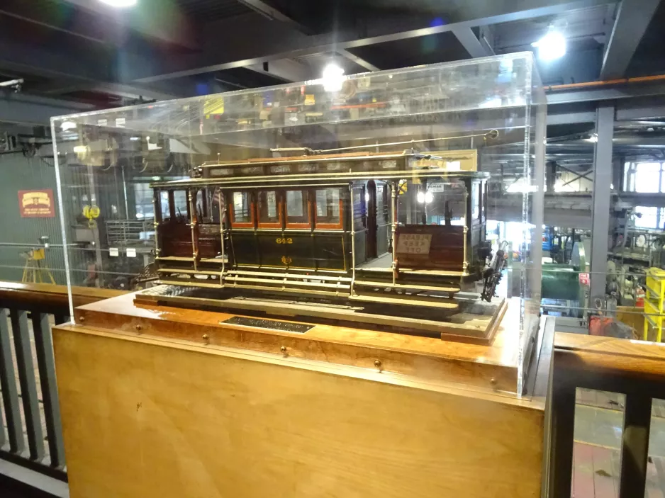 San Francisco Model of cable tram 642 (2023)