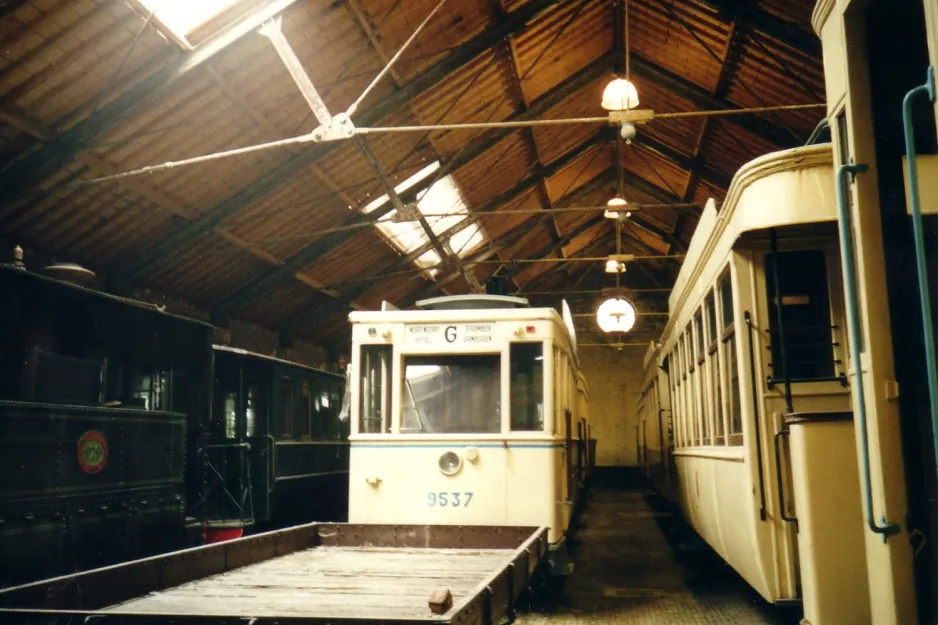 Schepdaal railcar 9537 in Tramsite (2002)