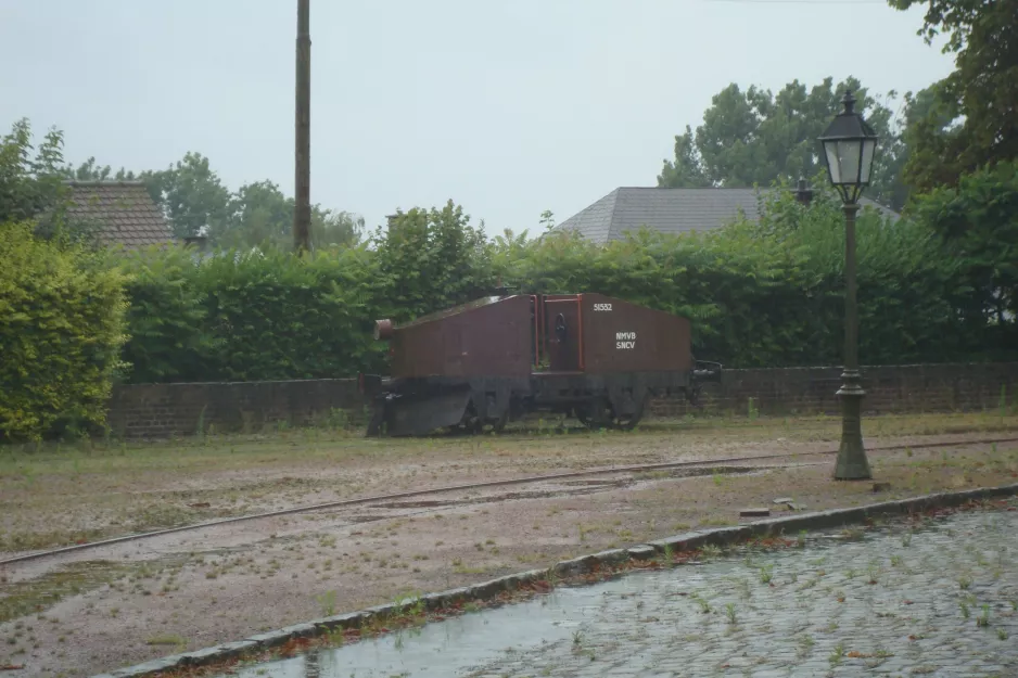 Schepdaal snowplow 51532 in front of Tramsite (2014)