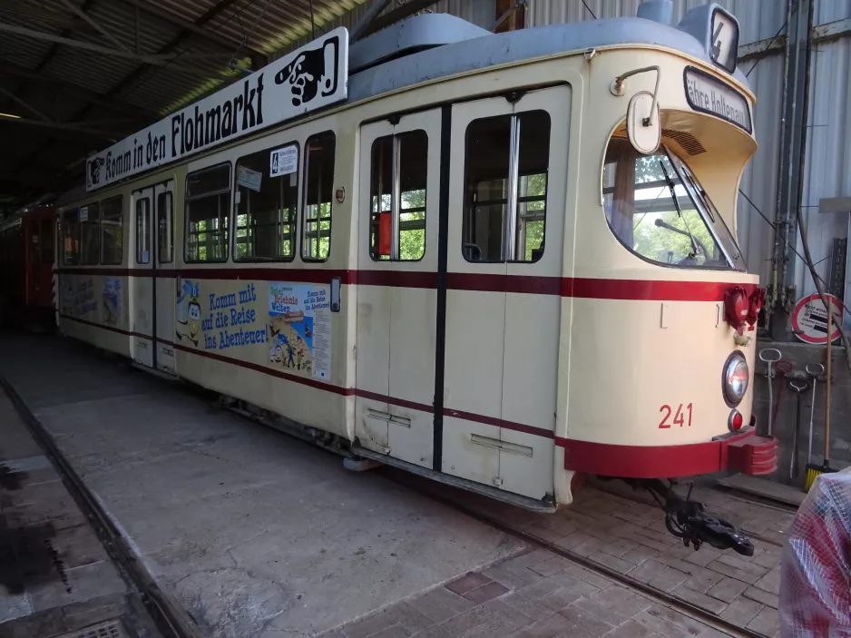 Schönberger Strand railcar 241 inside Museumsbahnen (2023)