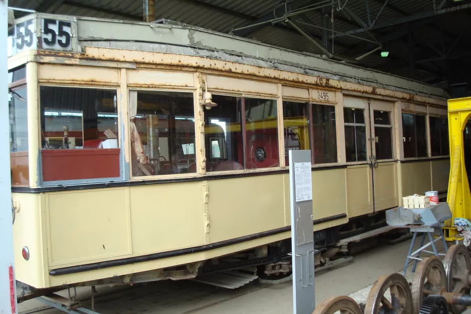 Schönberger Strand railcar 3495 inside Museumsbahnen (2015)