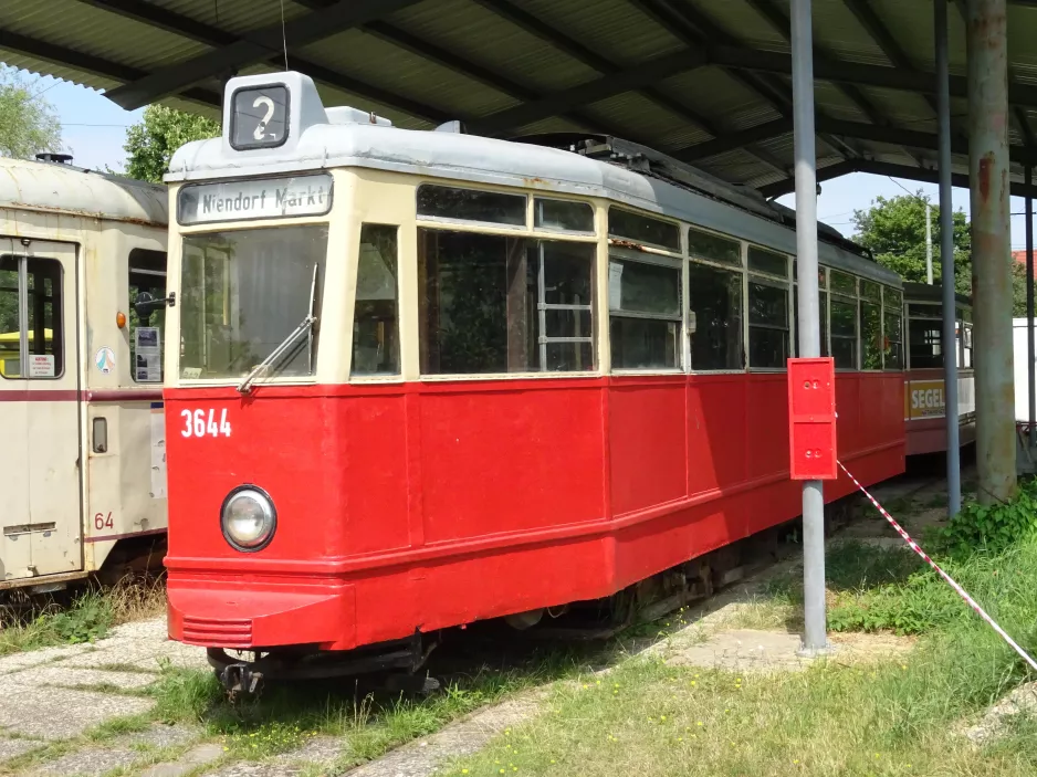 Schönberger Strand railcar 3644 inside Tramport (2021)