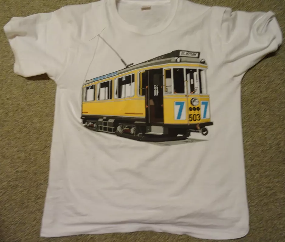 Shirt: Copenhagen railcar 503 (2020)