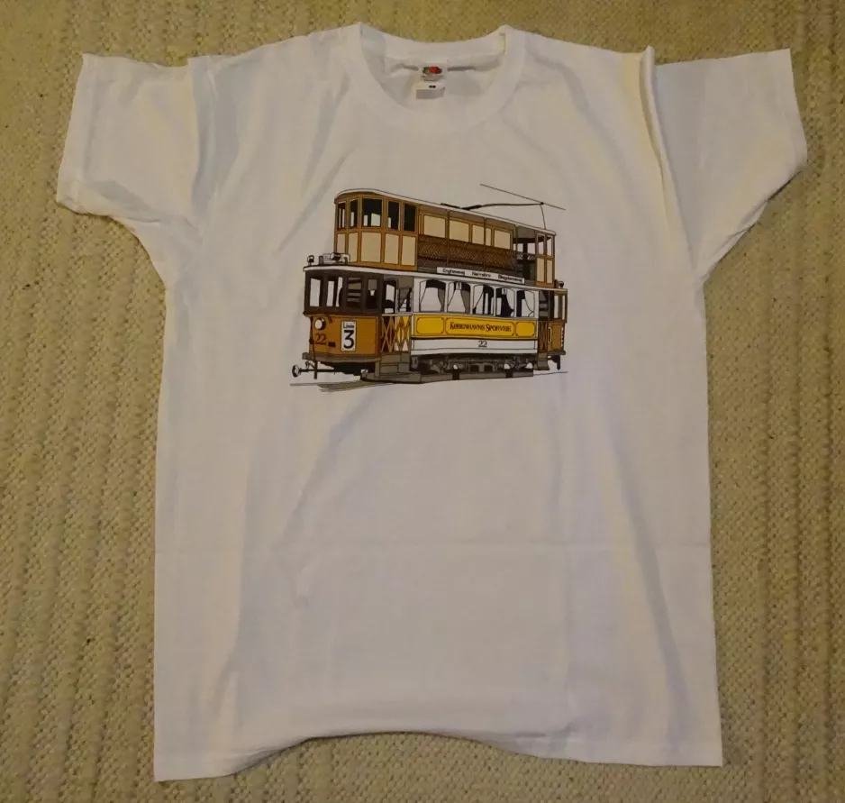 Shirt: Skjoldenæsholm railcar 22 (2021)