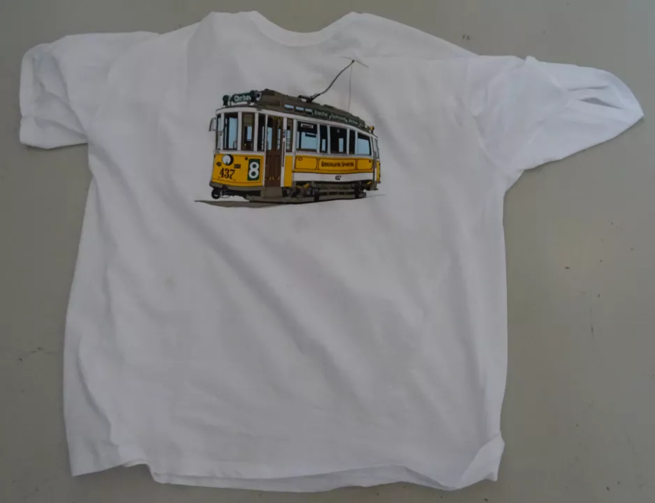 Shirt: Skjoldenæsholm railcar 437 (2022)