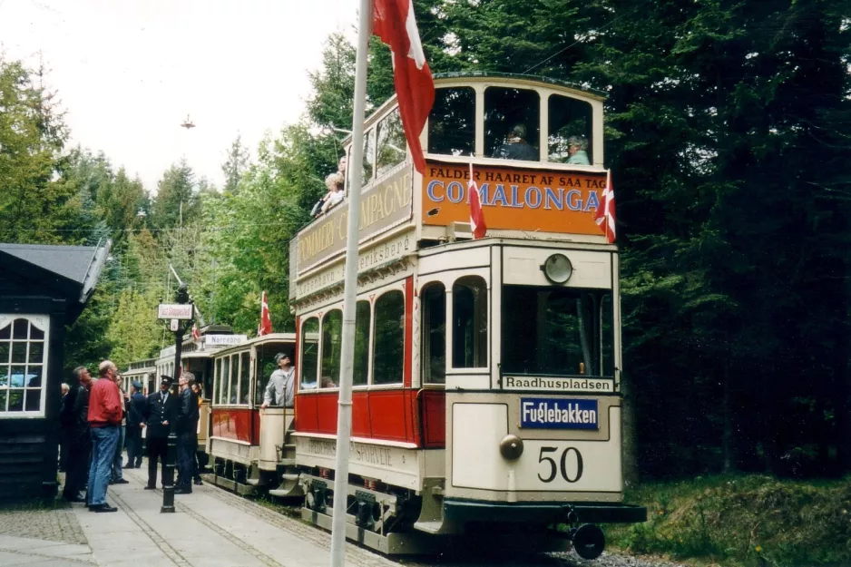 Skjoldenæsholm 1435 mm with railcar 50 at Eilers Eg (2004)