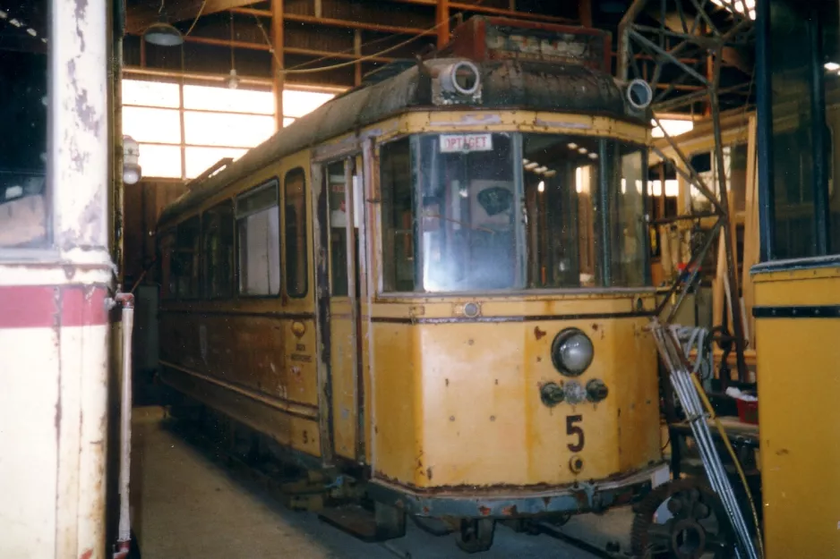 Skjoldenæsholm railcar 5 inside Remise 1 (2001)
