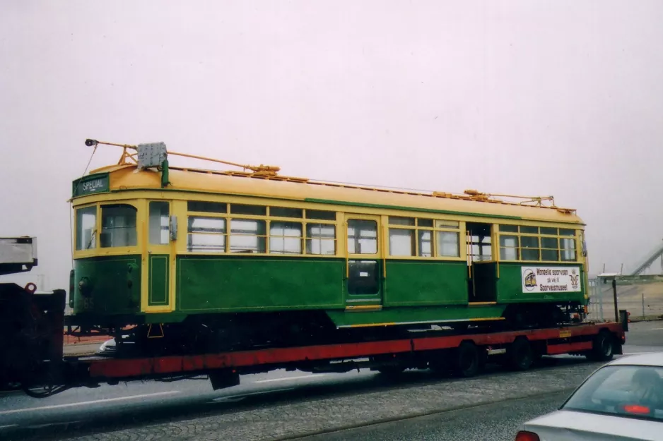 Skjoldenæsholm railcar 965 on Mærsk, Århus havn (2006)