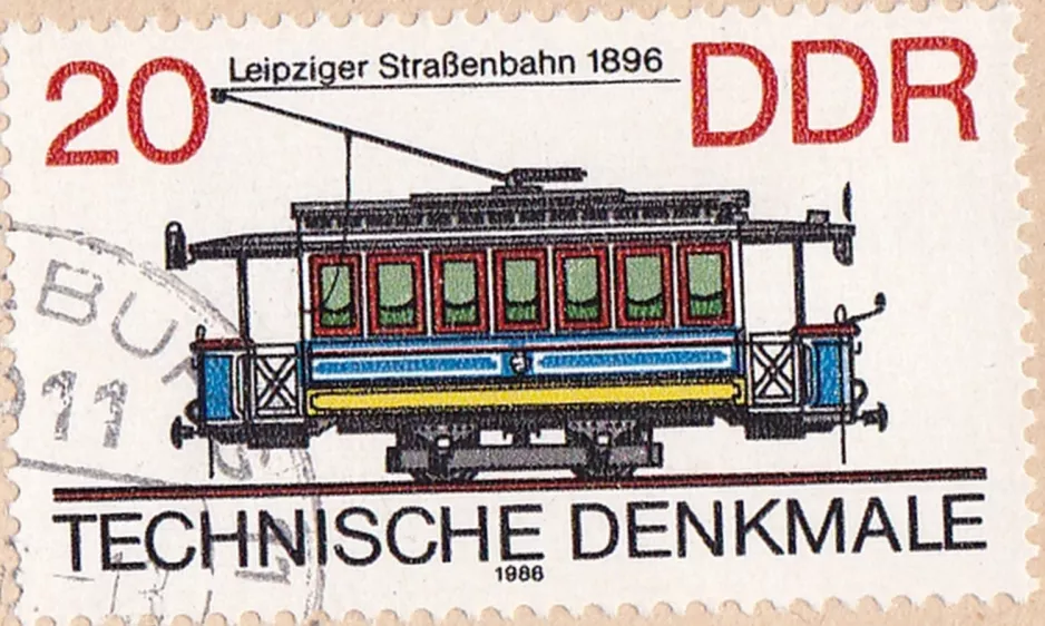Stamp: Leipzig (1986)