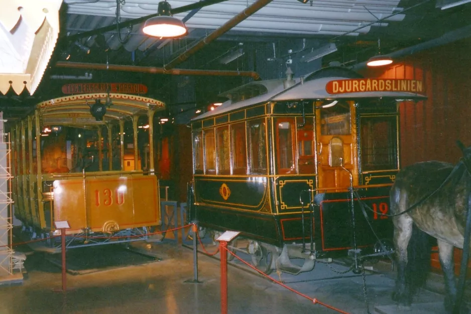 Stockholm horse tram 130 on Tegelviksgatan 22 (2005)