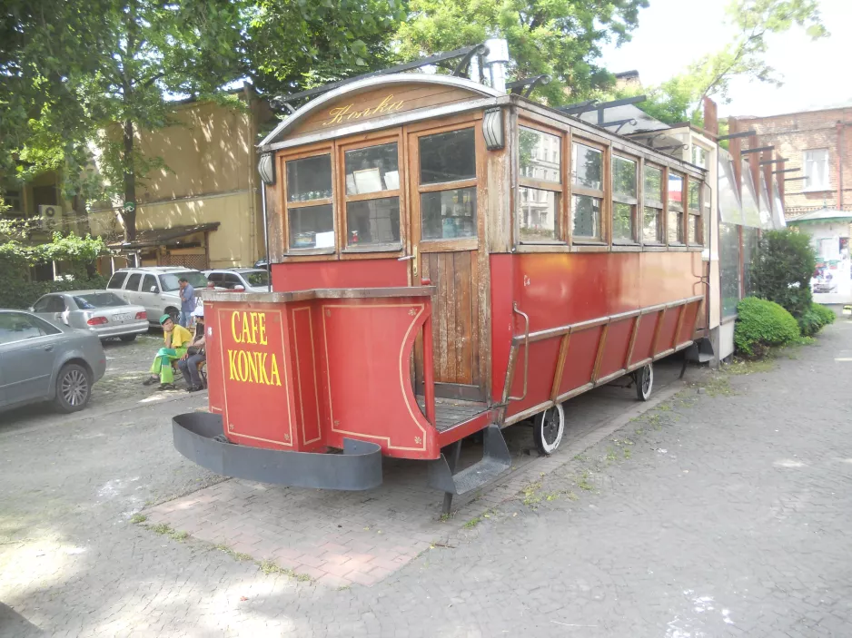 Tbilisi horse tram on Konka, Sioni 8 (2014)