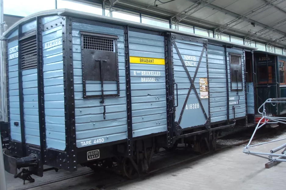 Thuin freight car A.18328 in Tramway Historique Lobbes-Thuin (2014)