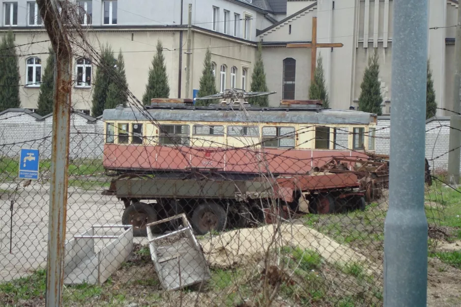 Warsaw service vehicle 2405 at Zajezdnia Tramwajów Warszawskich Wola (2011)