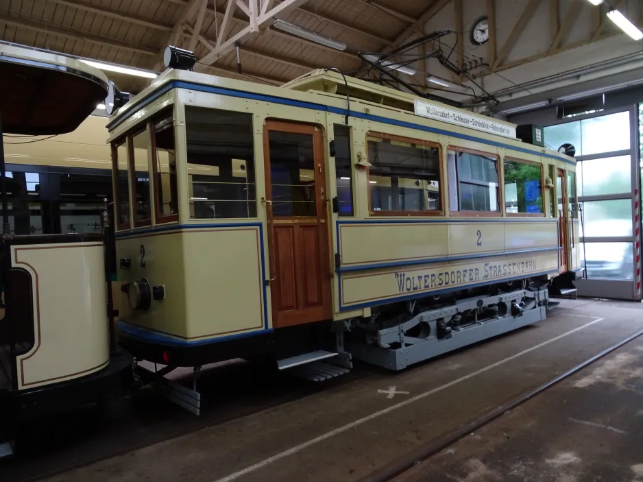 Woltersdorf museum tram 2 inside Woltersdorfer Straßenbahn (2024)