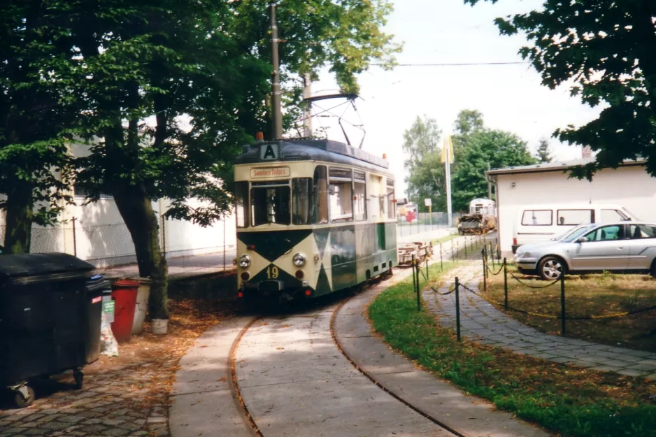 Woltersdorf service vehicle 19 at Woltersdorfer Straßenbahn (2001)