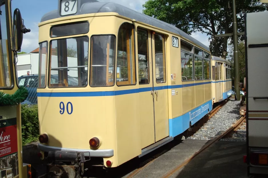 Woltersdorf sidecar 90 at Woltersdorfer Straßenbahn (2013)