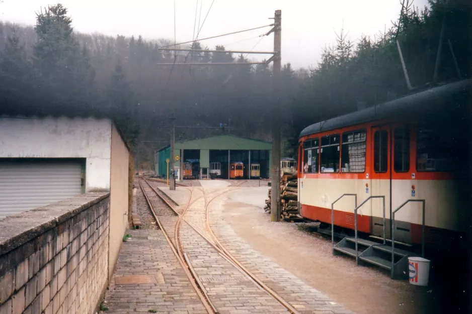 Wuppertal in front of Bergischen Museumsbahnen (1996)