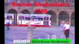 1989 Bremen - Bremer Straßenbahn BSAG - Trams and Busses in Bremen